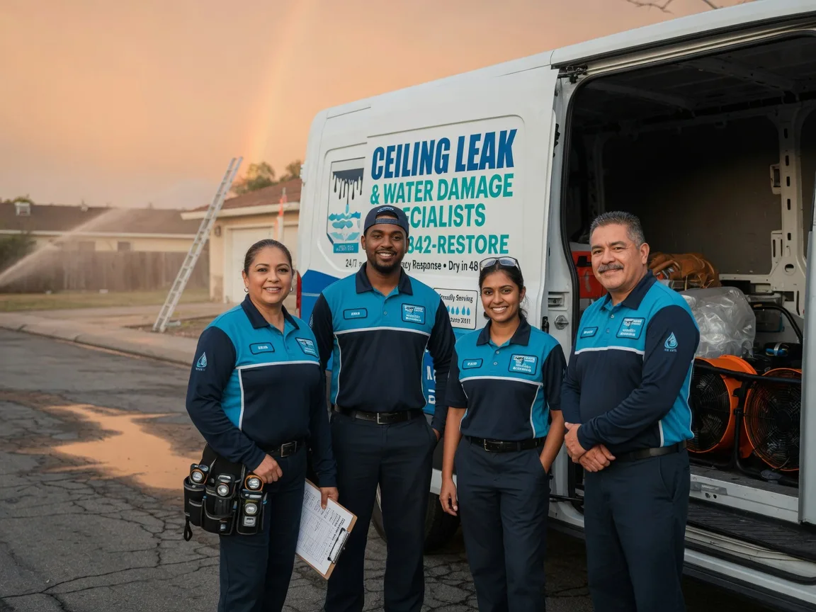 Ceiling Leak Cleanup company in Rice, WA